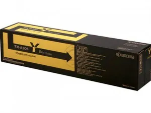 Kyocera oryginalny toner TK8305Y, yellow, 15000s, 1T02LKANL0, Kyocera 3050Ci,3550Ci,3051ci, O